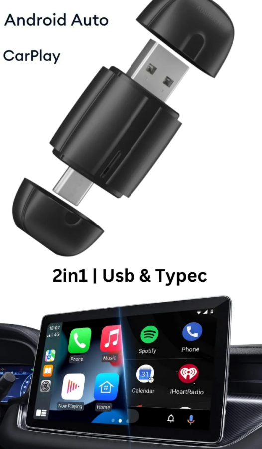 Kablosuz Carplay Adaptörü - Wireless Carplay Çevirici