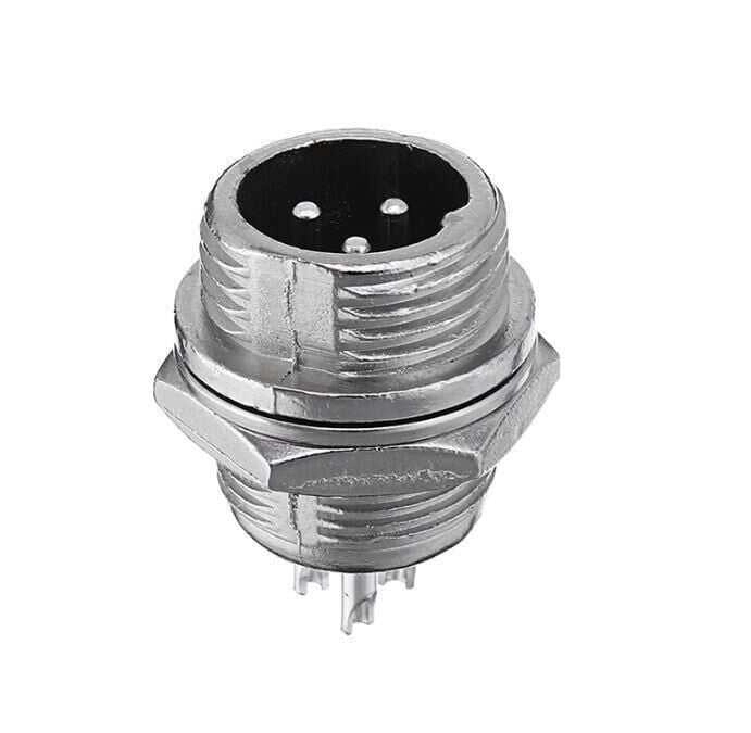 Mike Konnektör 3-Pin 16mm - Erkek