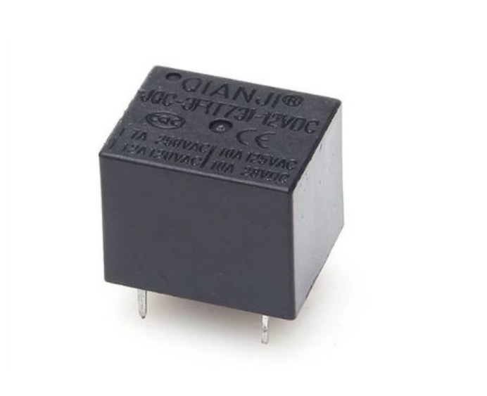 5 Pin Single Contact Relay - JQC-3F(T73)-12VDC