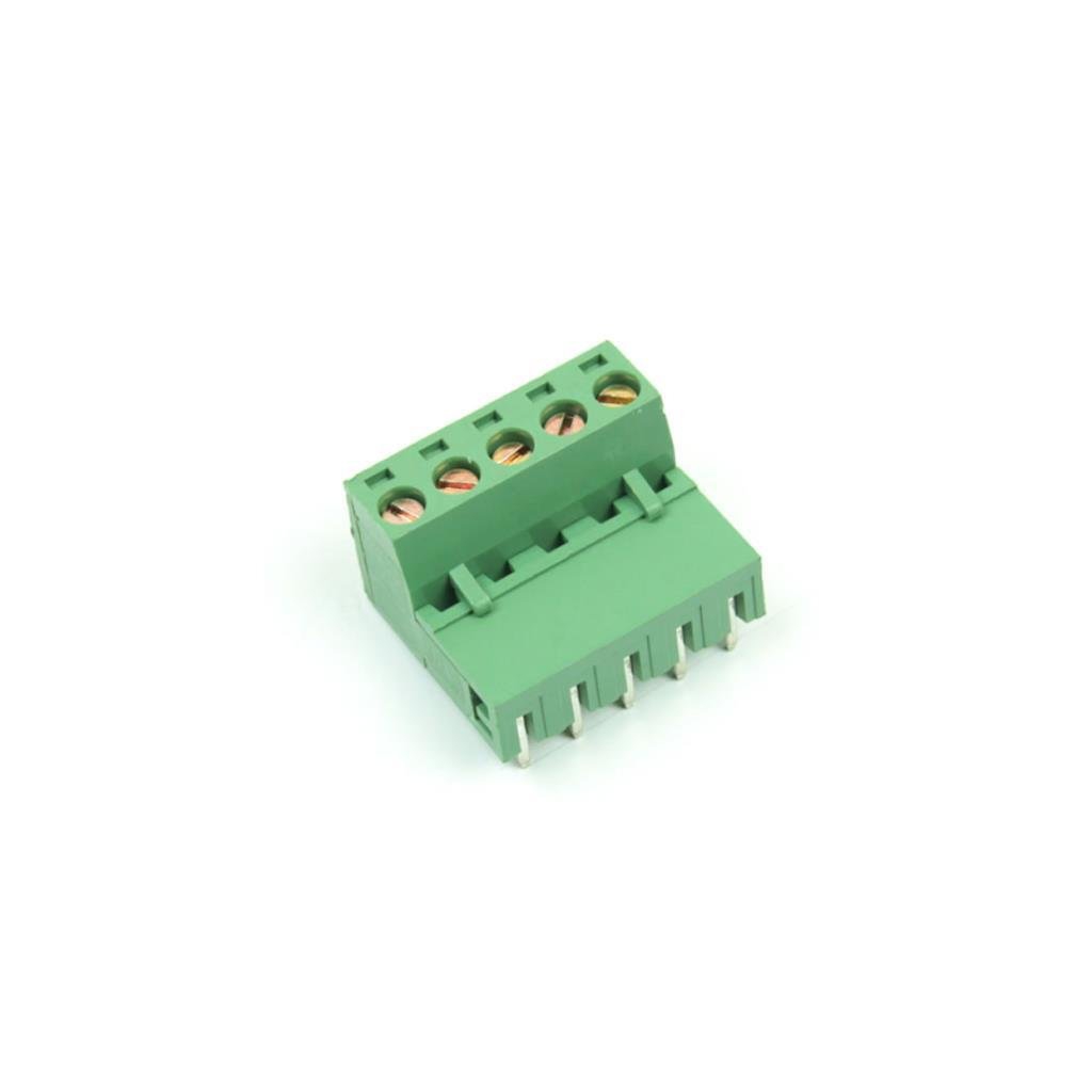 5 Pin Geçmeli Klemens 5.08mm 90 Derece
