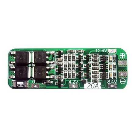3S 20A BMS 18650 Lityum Pil Şarj Koruma Devresi - 12.6V