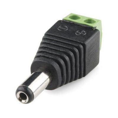 Klemens Girişli Erkek DC Jack 2.1mm