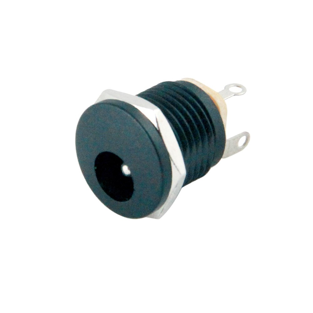 DC Jak 2.1mm Somunlu Ø12mm
