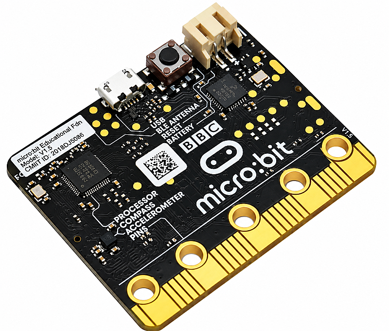BBC micro:bit V1.5 Geliştirme Kartı – LED Matrisli Programlanabilir Eğitim Kartı
