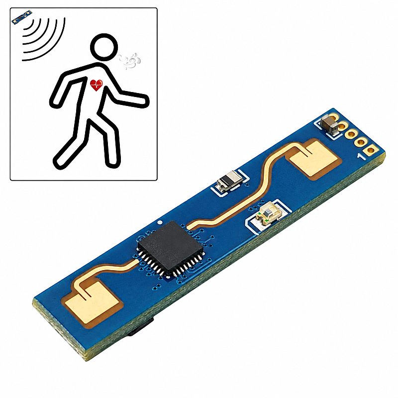 HLK-LD2410B+BLE 24Ghz Radar Hareket Algılama Sensörü