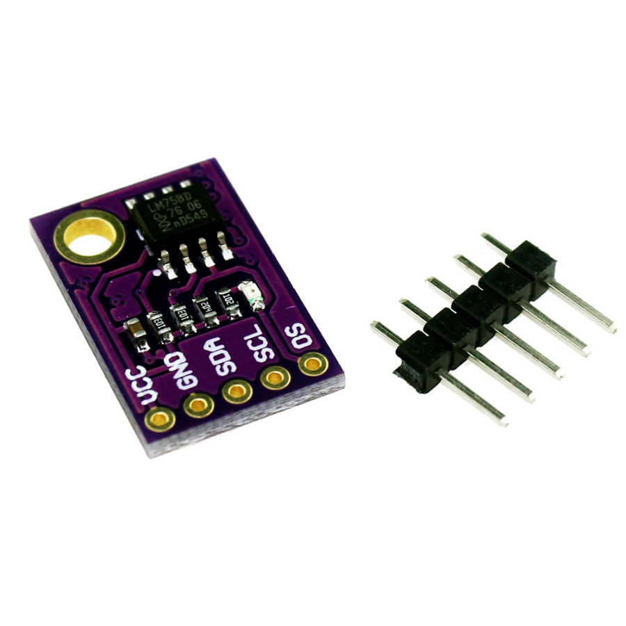 LM75A I2C Sıcaklık Sensör Modülü